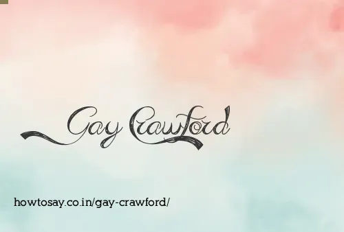 Gay Crawford
