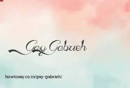 Gay Gabrieh