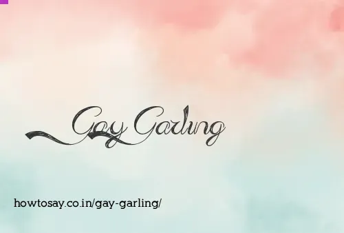 Gay Garling