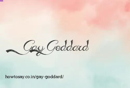 Gay Goddard
