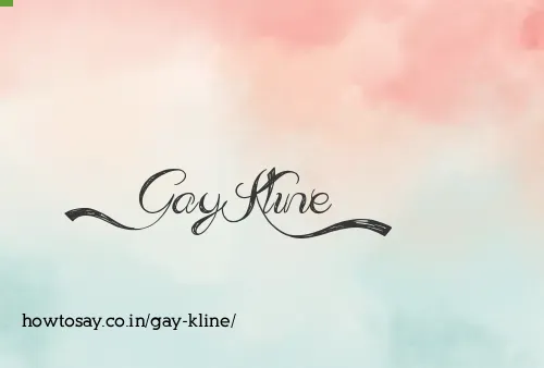 Gay Kline
