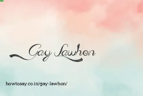 Gay Lawhon