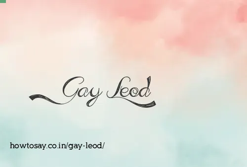 Gay Leod