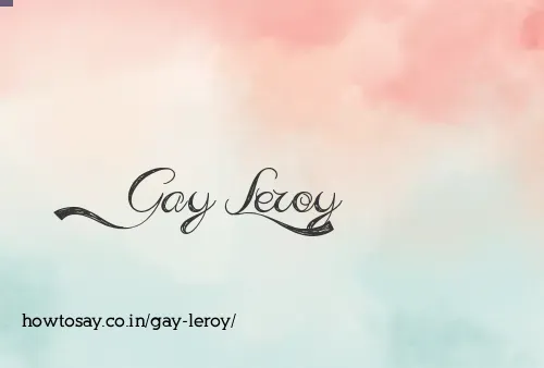 Gay Leroy