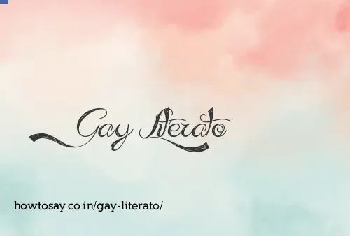 Gay Literato