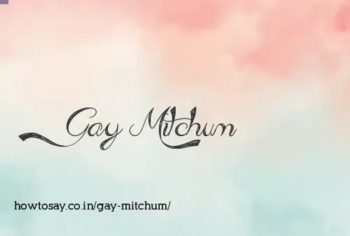 Gay Mitchum