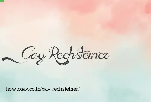 Gay Rechsteiner