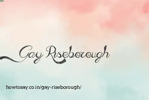 Gay Riseborough