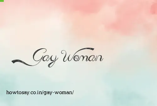 Gay Woman