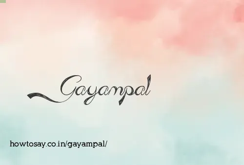 Gayampal