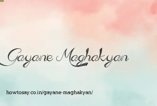 Gayane Maghakyan