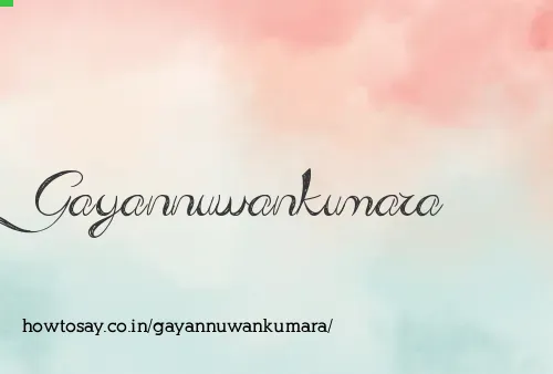 Gayannuwankumara