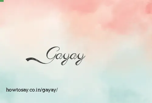 Gayay