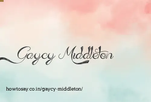 Gaycy Middleton