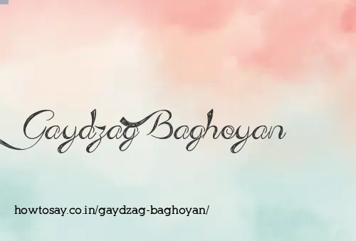 Gaydzag Baghoyan