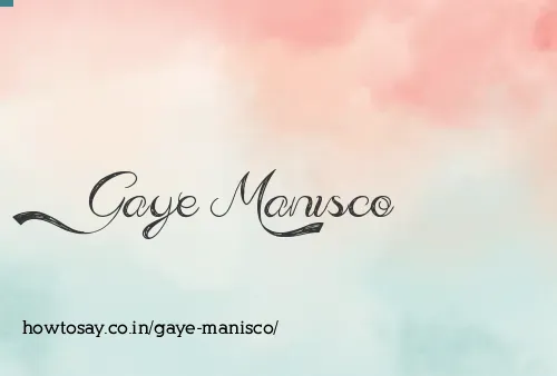 Gaye Manisco