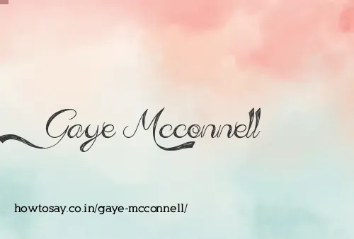 Gaye Mcconnell