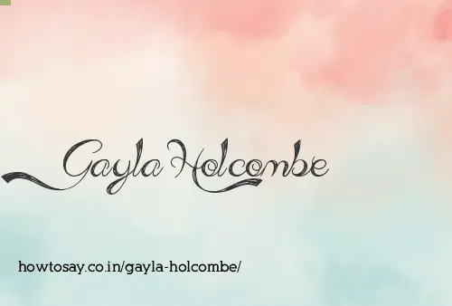 Gayla Holcombe