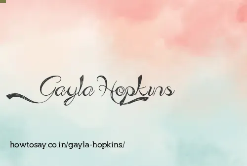 Gayla Hopkins