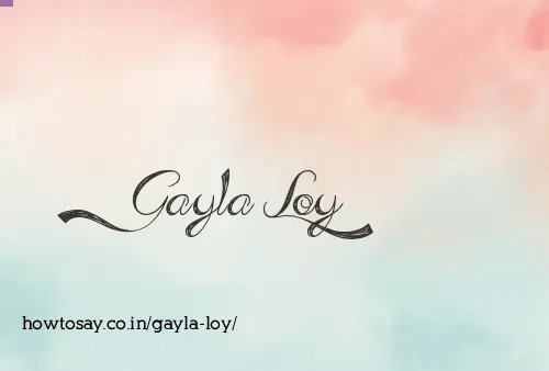 Gayla Loy