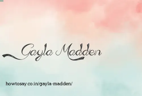 Gayla Madden