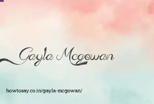Gayla Mcgowan