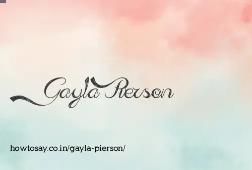 Gayla Pierson