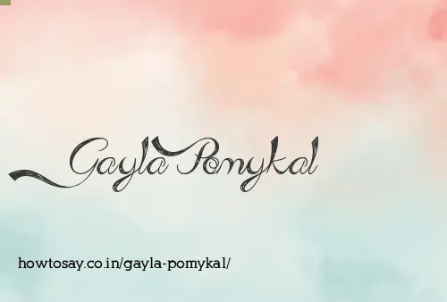 Gayla Pomykal