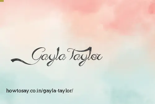 Gayla Taylor