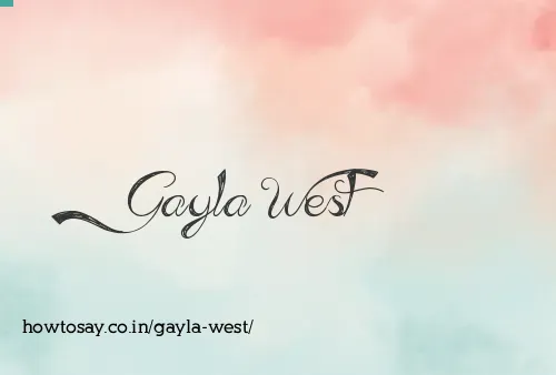 Gayla West