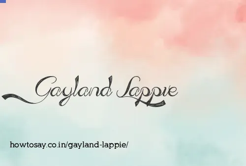 Gayland Lappie