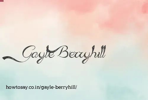 Gayle Berryhill