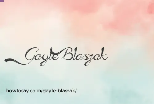 Gayle Blaszak