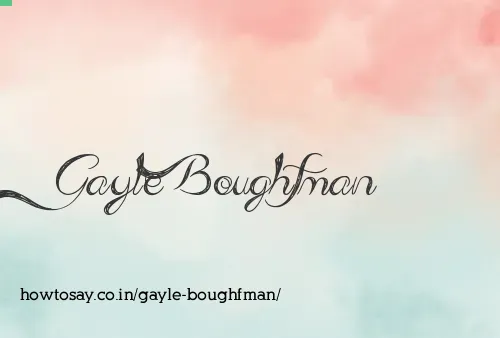 Gayle Boughfman