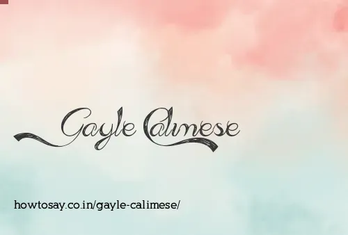 Gayle Calimese