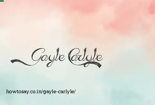 Gayle Carlyle