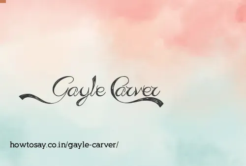 Gayle Carver