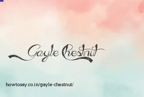 Gayle Chestnut