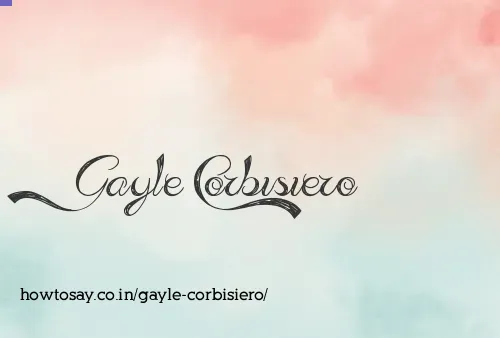 Gayle Corbisiero