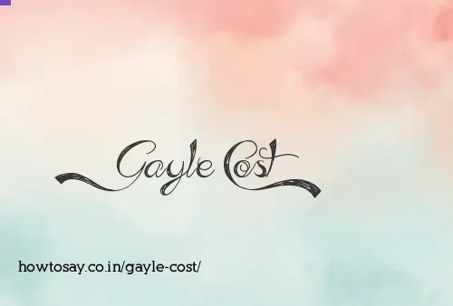 Gayle Cost