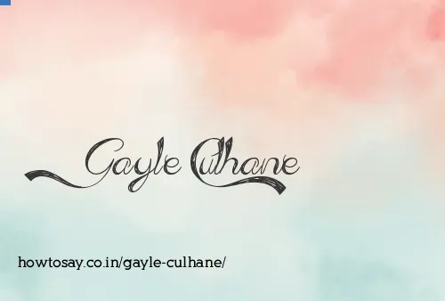 Gayle Culhane