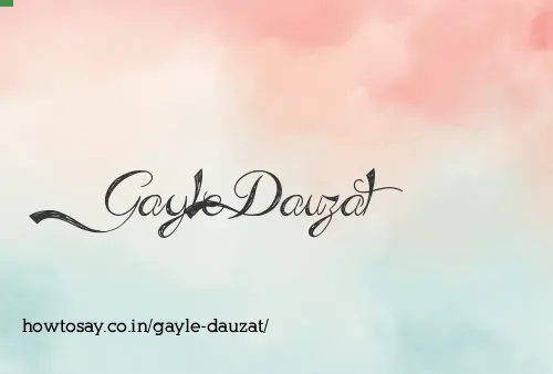 Gayle Dauzat