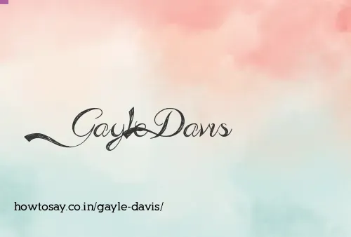 Gayle Davis