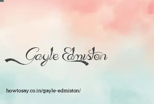 Gayle Edmiston