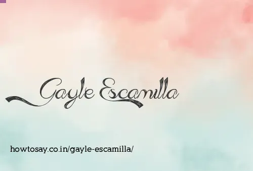 Gayle Escamilla