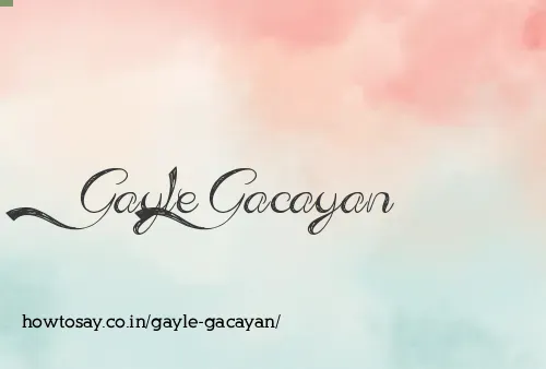 Gayle Gacayan