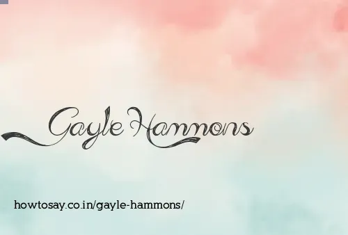Gayle Hammons