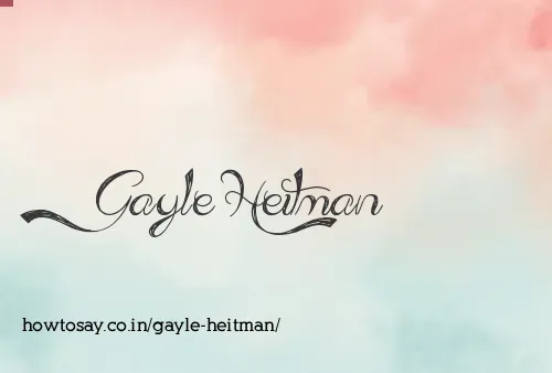Gayle Heitman