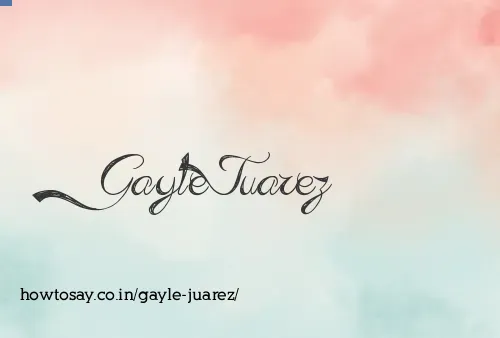 Gayle Juarez