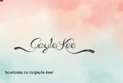 Gayle Kee
